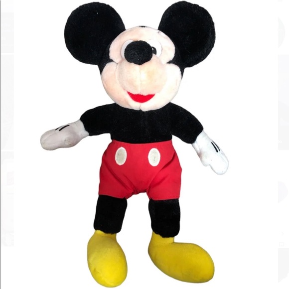 Disney Toys Vintage 2 Mickey Mouse Wdw Plush Poshmark